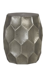 SIDE TABLE HEXA ANTIK SILVER     - CAFE, SIDE TABLES